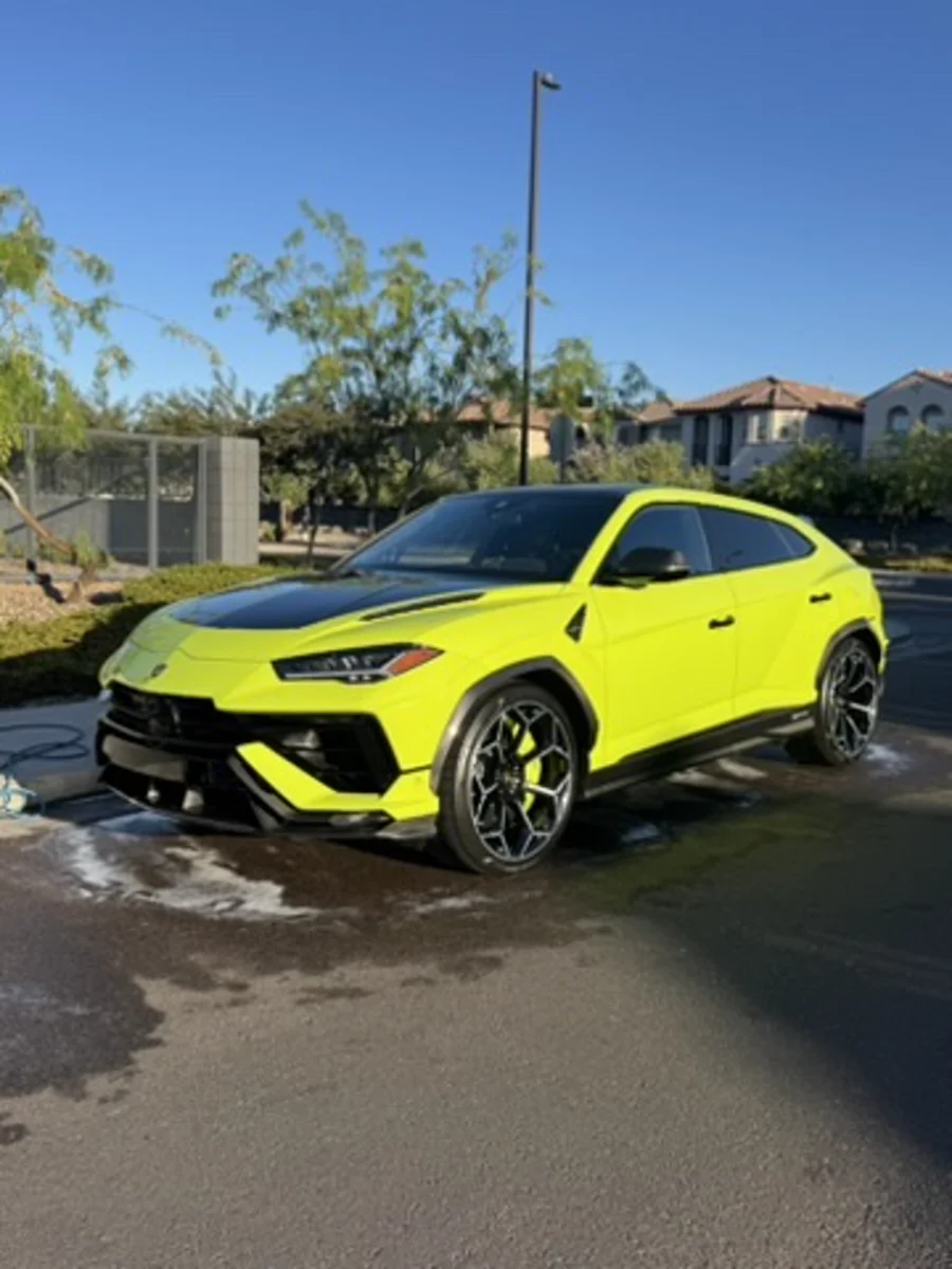 Elite Shine Package luxury vehicle detailing example