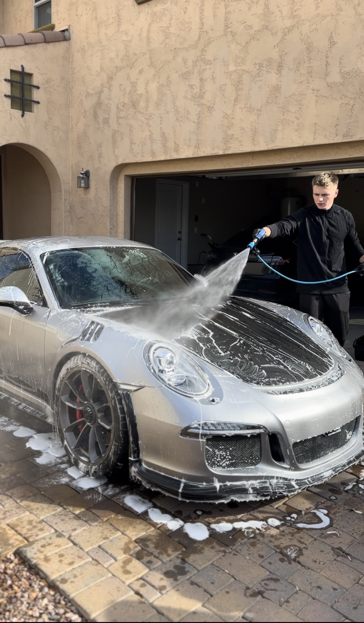 Porsche exterior finish being refined